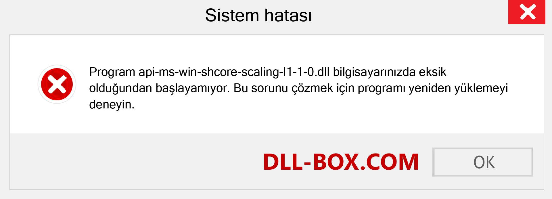 api-ms-win-shcore-scaling-l1-1-0.dll dosyası eksik mi? Windows 7, 8, 10 için İndirin - Windows'ta api-ms-win-shcore-scaling-l1-1-0 dll Eksik Hatasını Düzeltin, fotoğraflar, resimler